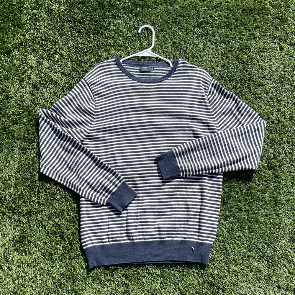 Men’s J Crew Harbor Cotton Sweater Size Large